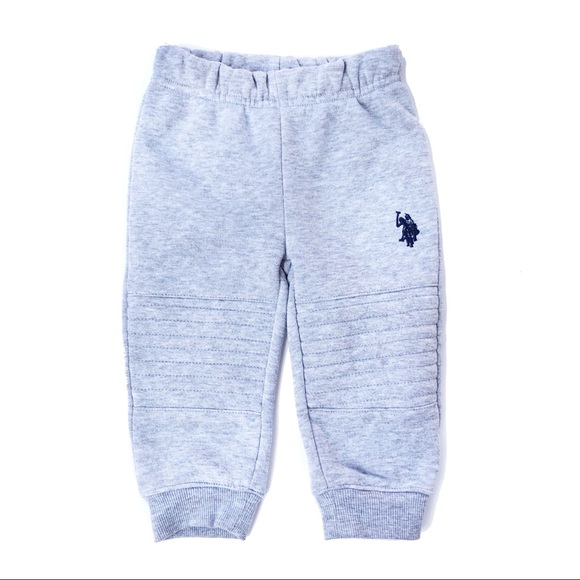 U.S. Polo Assn. Baby Boys Gray Sweatpants Size 12M - Picture 1 of 8